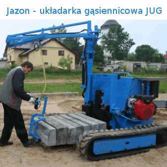 Jazon - układarka gąsiennicowa JUG
